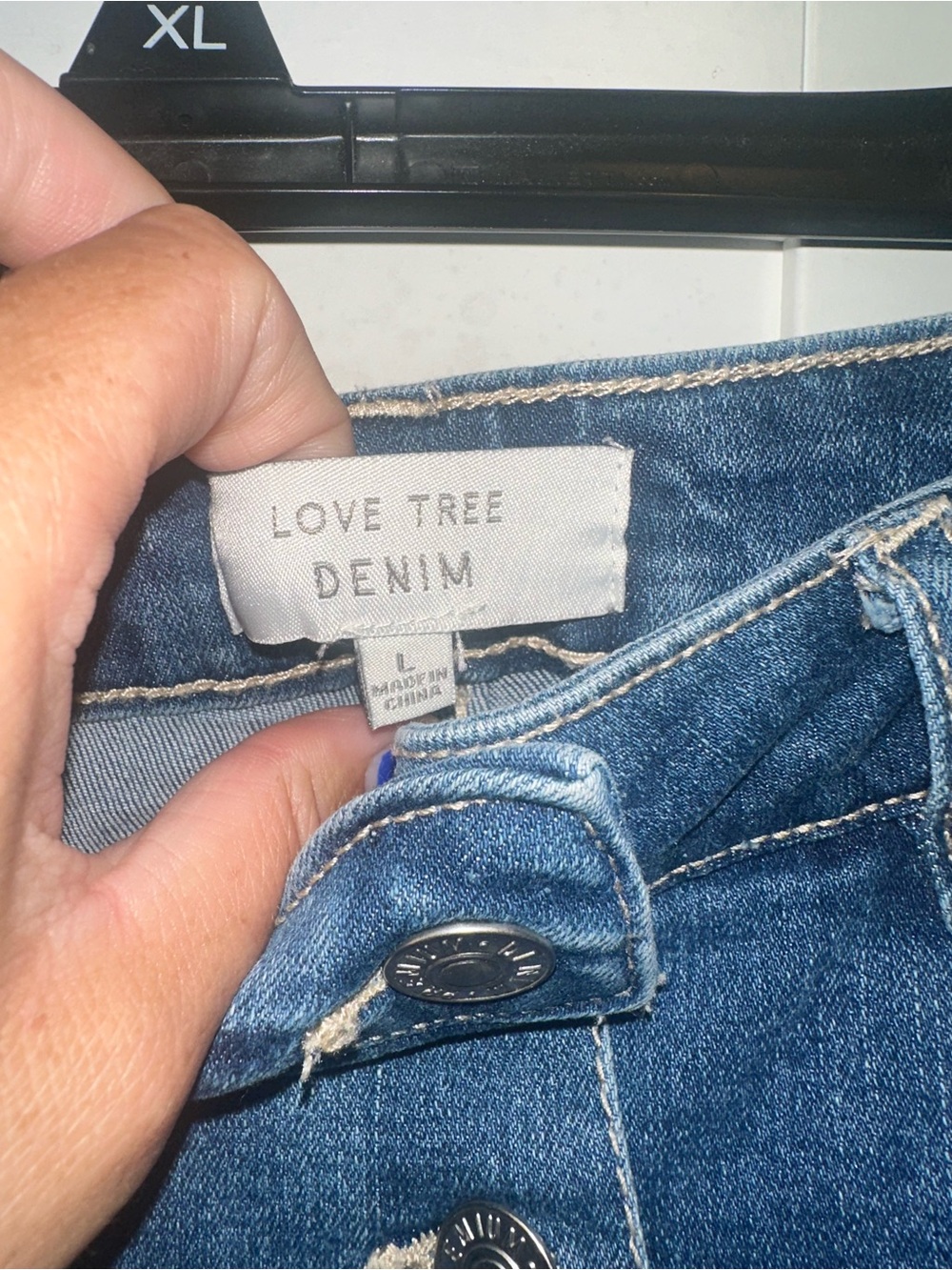Denim Skort $40 MSRP - Picture 5 of 5